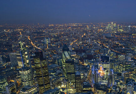 City at dusk City at dusk