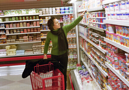 Supermarket shopping Supermarket shopping